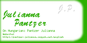 julianna pantzer business card
